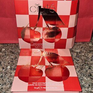 NIB Ciate London Cherry Bomb Blush & Highlighter Palette (0.56 oz)